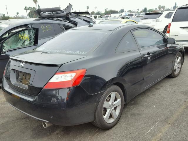 2HGFG12978H531521 - 2008 HONDA CIVIC EXL 黑色 照片 4