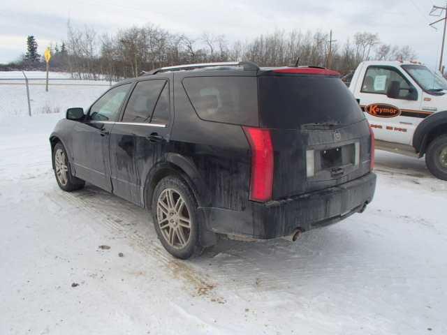 1GYEE637770135287 - 2007 CADILLAC SRX BLACK photo 3