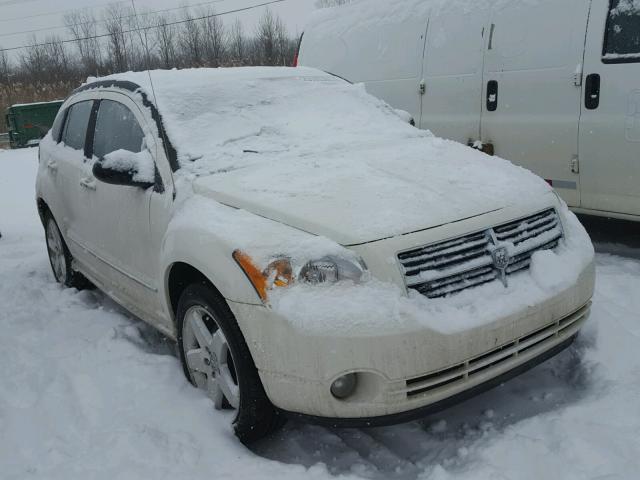 1B3HB78K77D192887 - 2007 DODGE CALIBER R/ WHITE photo 1