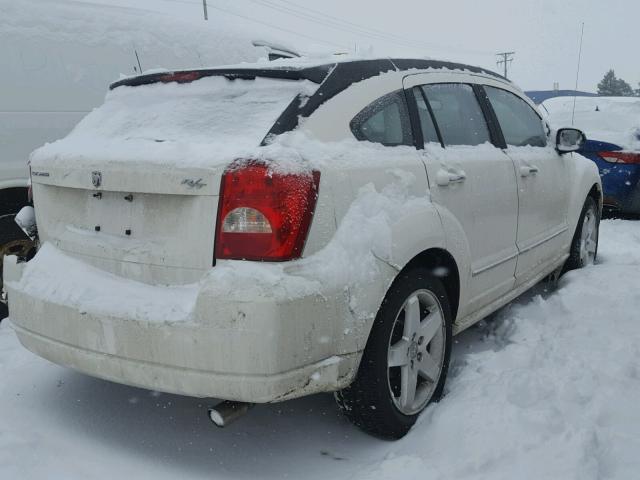 1B3HB78K77D192887 - 2007 DODGE CALIBER R/ WHITE photo 4