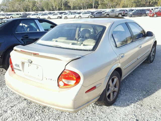 JN1CA31D61T613322 - 2001 NISSAN MAXIMA GXE SILVER photo 4