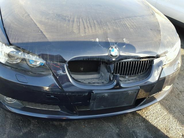 WBAWL73527PX46188 - 2007 BMW 335 I BLUE photo 9