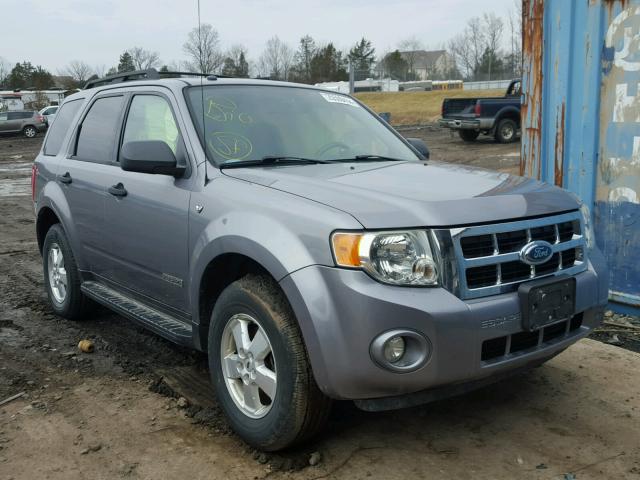 1FMCU93158KD85903 - 2008 FORD ESCAPE XLT GRAY photo 1