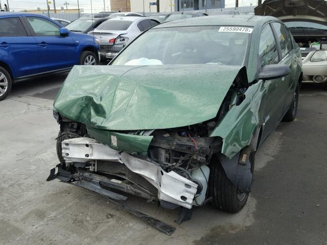 1G8AJ52F04Z129867 - 2004 SATURN ION LEVEL 绿色 照片 2
