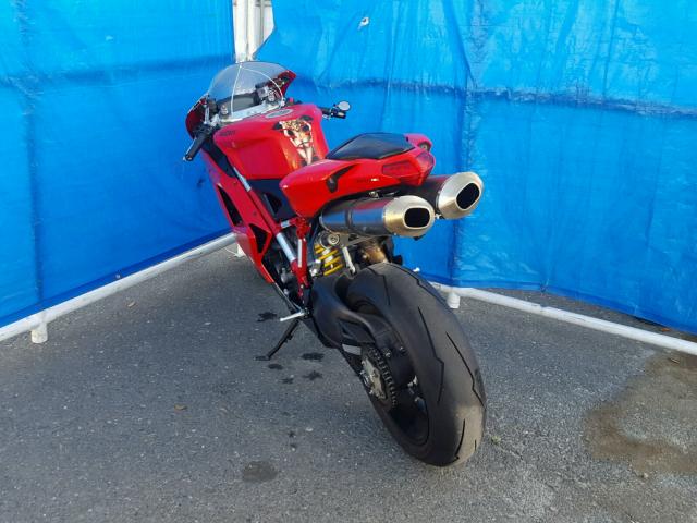 ZDM1XBMV5CB018556 - 2012 DUCATI SUPERBIKE RED photo 3