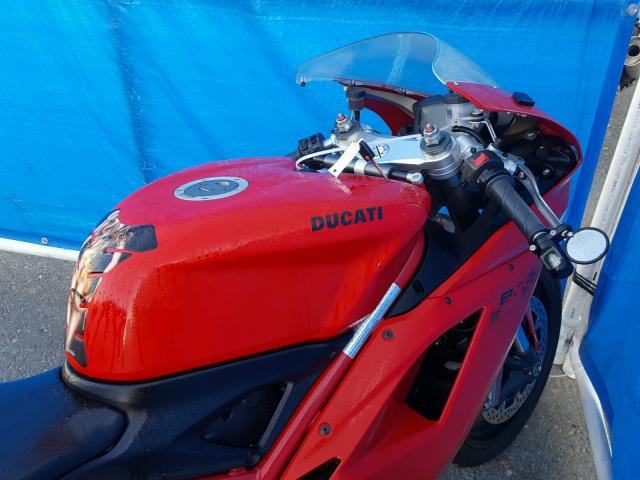 ZDM1XBMV5CB018556 - 2012 DUCATI SUPERBIKE RED photo 6