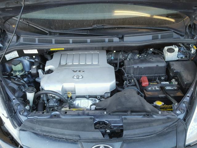 5TDZK23C98S153813 - 2008 TOYOTA SIENNA CE GRAY photo 7