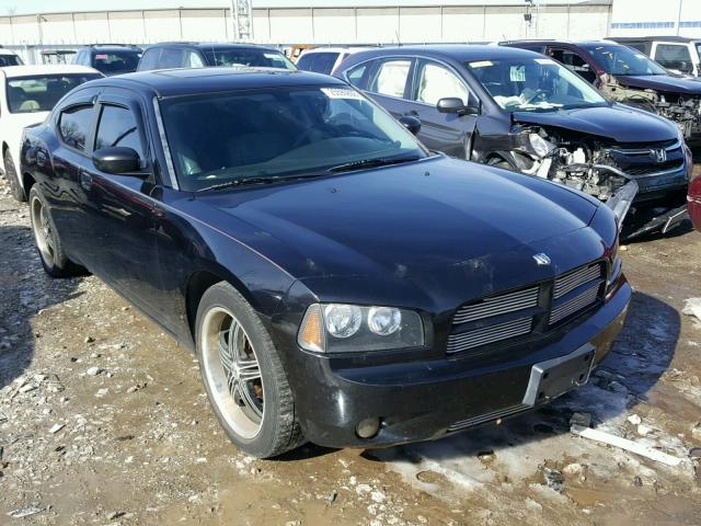 2B3KA43R07H742445 - 2007 DODGE CHARGER SE BLACK photo 1