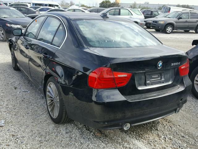 WBAPN7C5XBA949095 - 2011 BMW 335 D BLACK photo 3