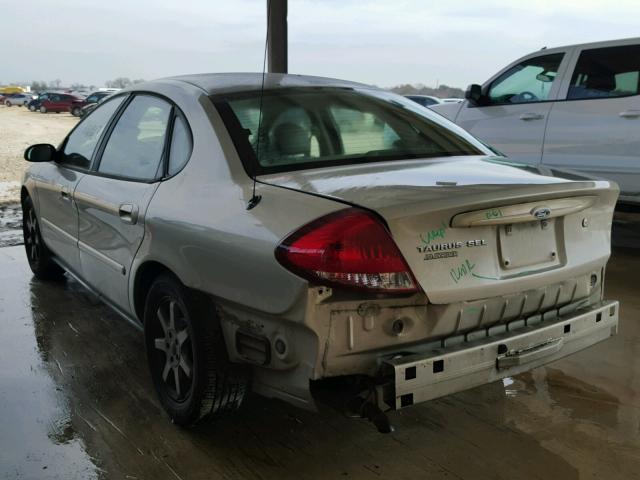 1FAFP56U46A254915 - 2006 FORD TAURUS SEL BEIGE photo 3