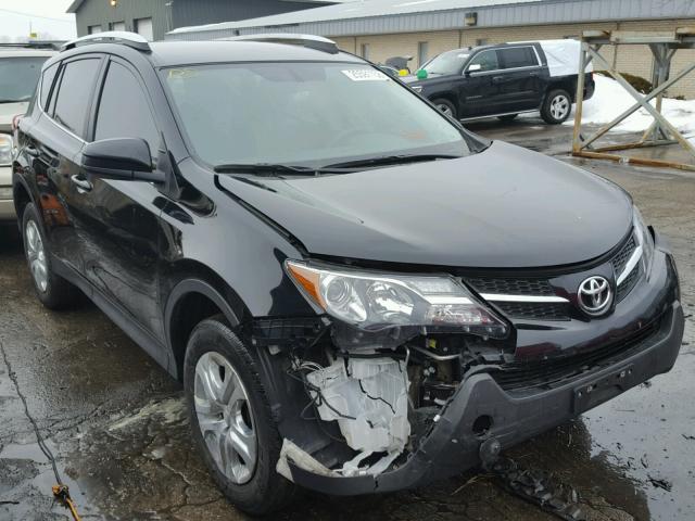 2T3BFREV6FW371751 - 2015 TOYOTA RAV4 LE BLACK photo 1