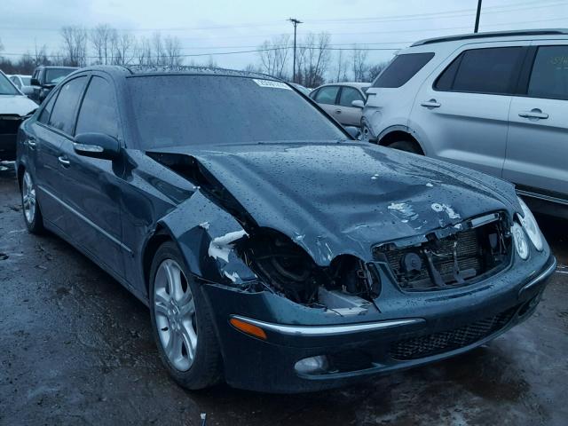 WDBUF70J25A661577 - 2005 MERCEDES-BENZ E 500 GREEN photo 1