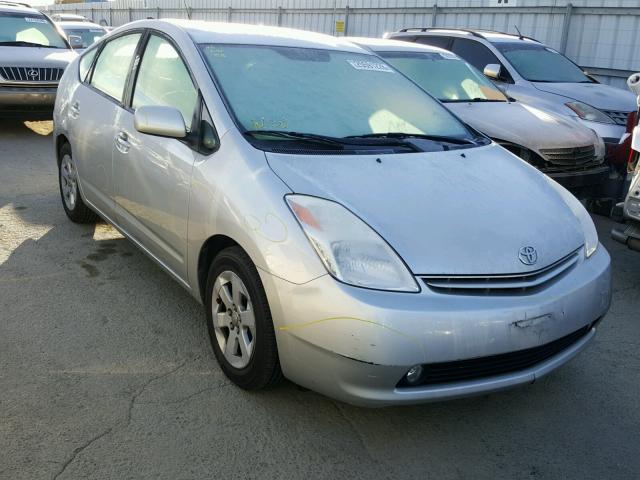 JTDKB20U740051308 - 2004 TOYOTA PRIUS SILVER photo 1