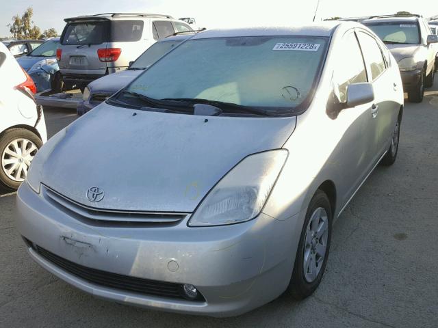 JTDKB20U740051308 - 2004 TOYOTA PRIUS SILVER photo 2