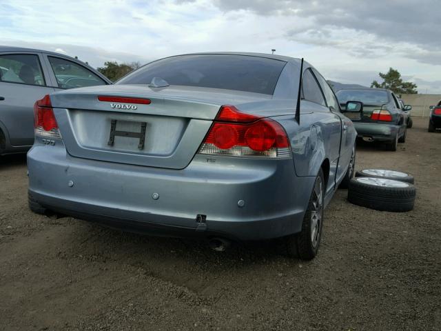 YV1MC68267J024724 - 2007 VOLVO C70 T5 BLUE photo 4