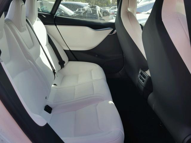 5YJSA1E28HF219999 - 2017 TESLA MODEL S 白色 照片 6