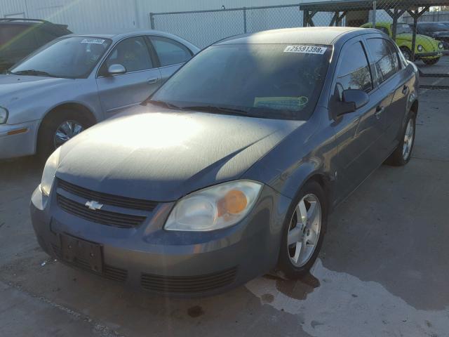 1G1AL55F867764449 - 2006 CHEVROLET COBALT LT BLUE photo 2