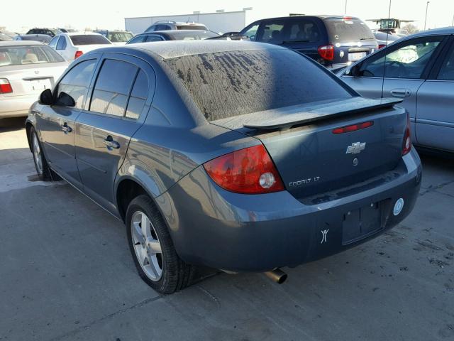 1G1AL55F867764449 - 2006 CHEVROLET COBALT LT BLUE photo 3