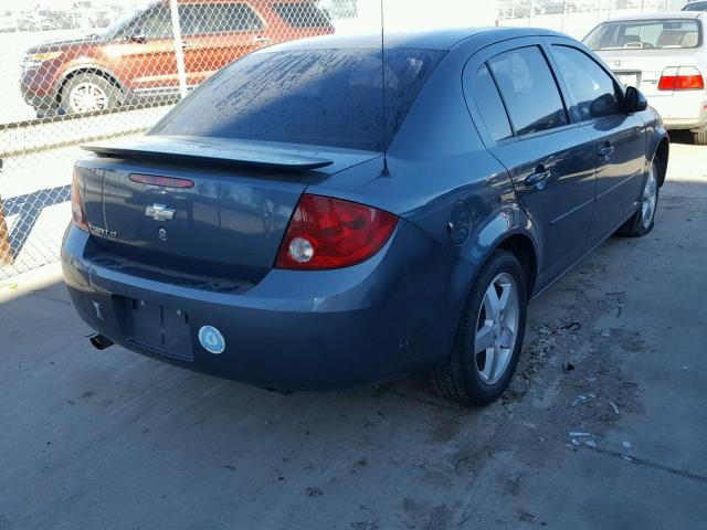 1G1AL55F867764449 - 2006 CHEVROLET COBALT LT BLUE photo 4