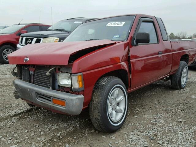 1N6SD16S8PC305781 - 1993 NISSAN TRUCK KING RED photo 2