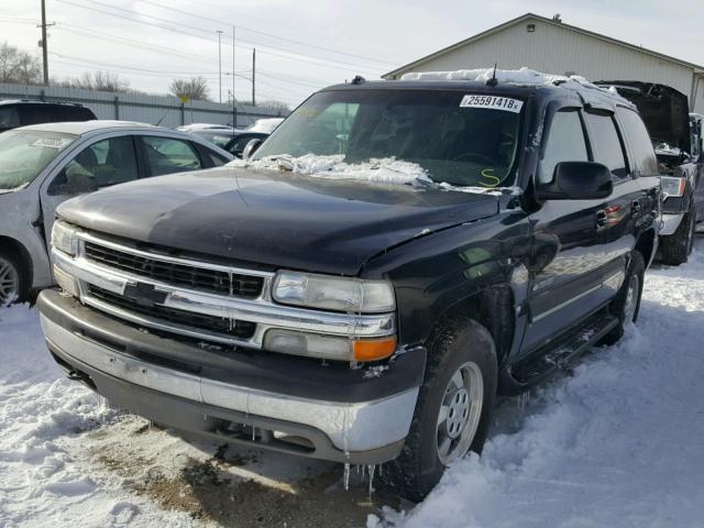 1GNEK13Z93J333545 - 2003 CHEVROLET TAHOE K150 BLACK photo 2