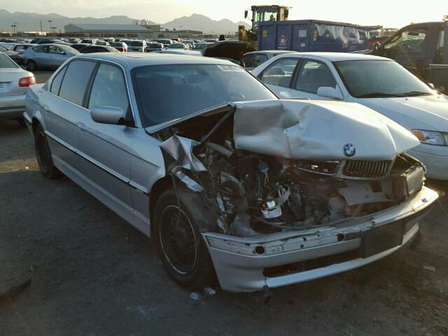 WBAGH83411DP18796 - 2001 BMW 740 IL SILVER photo 1