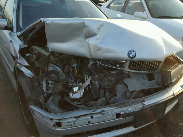 WBAGH83411DP18796 - 2001 BMW 740 IL SILVER photo 9