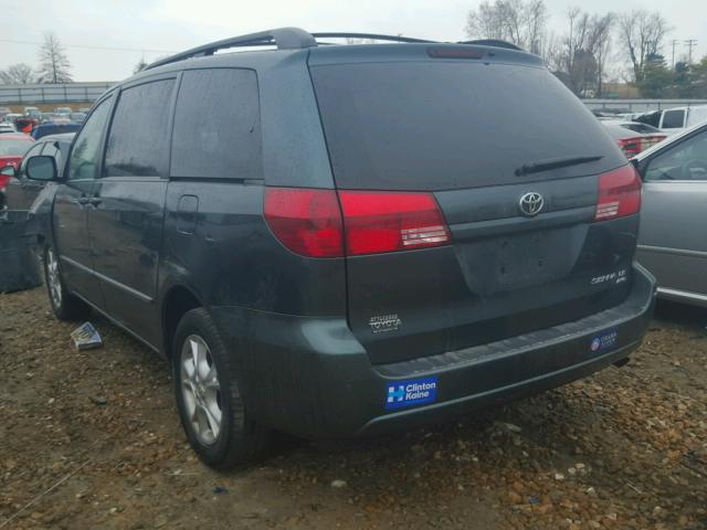 5TDBA23CX4S022226 - 2004 TOYOTA SIENNA LE GRAY photo 3