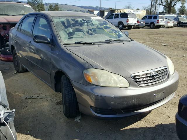 1NXBR32E75Z419449 - 2005 TOYOTA COROLLA CE GRAY photo 1