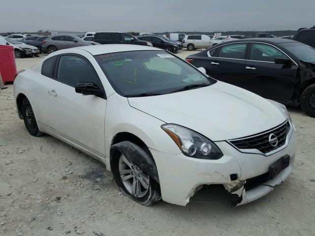 1N4AL2EPXBC132851 - 2011 NISSAN ALTIMA S WHITE photo 1