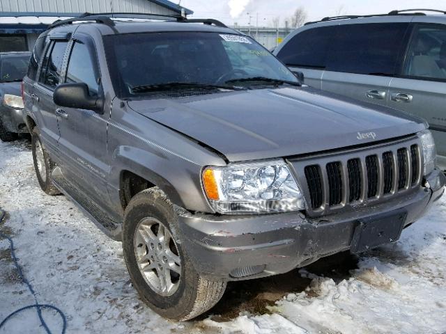 1J4GW68N7XC598929 - 1999 JEEP GRAND CHER GRAY photo 1