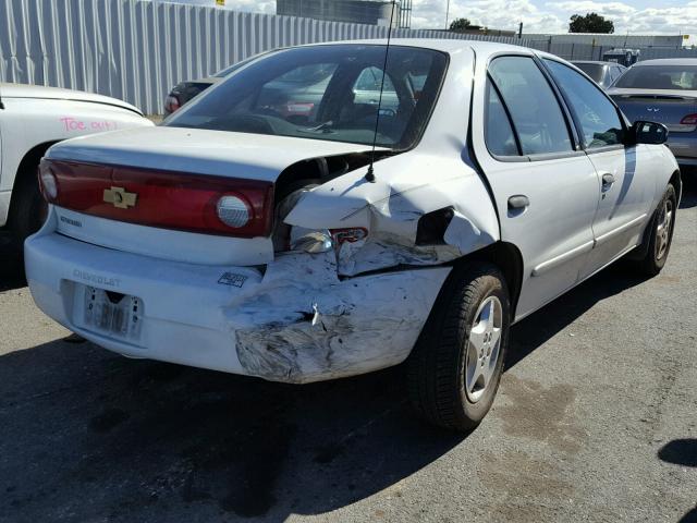 1G1JC52F257121971 - 2005 CHEVROLET CAVALIER WHITE photo 4