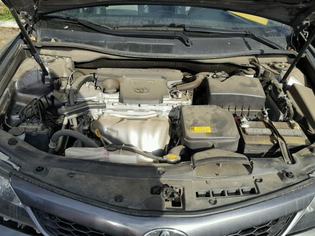 4T1BF1FK1EU425860 - 2014 TOYOTA CAMRY L CHARCOAL photo 7