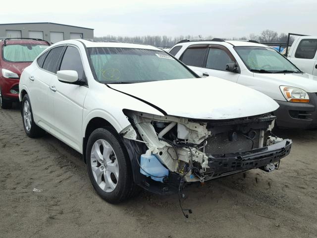 5J6TF2H57CL011047 - 2012 HONDA CROSSTOUR WHITE photo 1