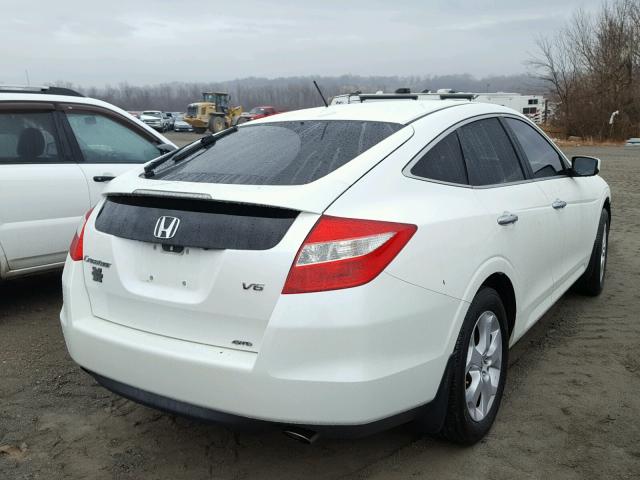 5J6TF2H57CL011047 - 2012 HONDA CROSSTOUR WHITE photo 4