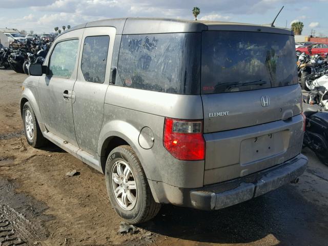 5J6YH18787L001063 - 2007 HONDA ELEMENT EX GRAY photo 3