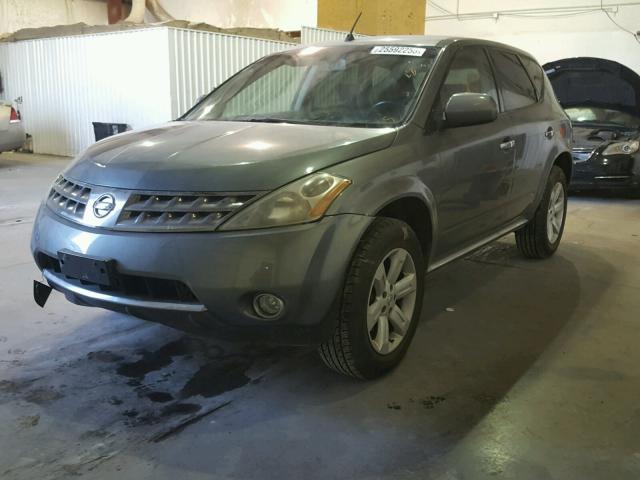 JN8AZ08T17W519157 - 2007 NISSAN MURANO SL GRAY photo 2