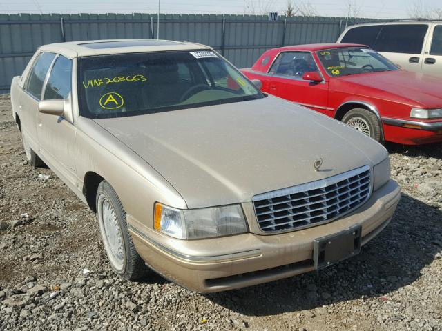 1G6KE54Y1VU268663 - 1997 CADILLAC DEVILLE DE GOLD photo 1