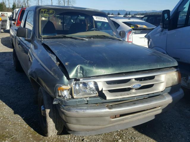 1FTCR14A4TPA90888 - 1996 FORD RANGER SUP GREEN photo 1