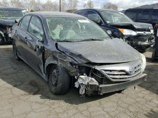 5YFBU4EE3DP121254 - 2013 TOYOTA COROLLA BA GRAY photo 1