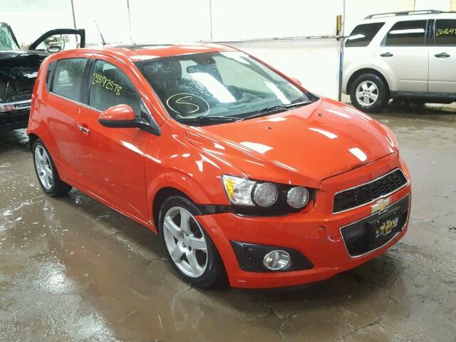 1G1JF6SBXD4136857 - 2013 CHEVROLET SONIC LTZ ORANGE photo 1