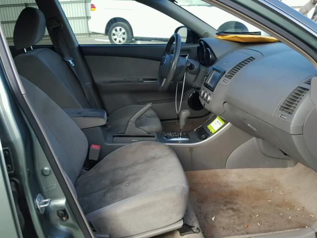 1N4AL11D46N407081 - 2006 NISSAN ALTIMA S GREEN photo 5