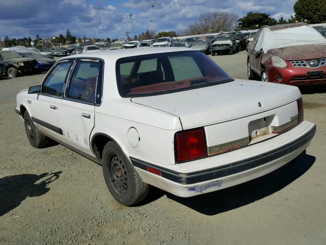 1G3AM54N7L6310692 - 1990 OLDSMOBILE CUTLASS CI WHITE photo 3