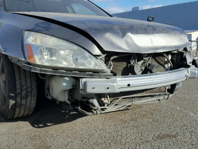 1HGCM66437A016522 - 2007 HONDA ACCORD SE GRAY photo 9