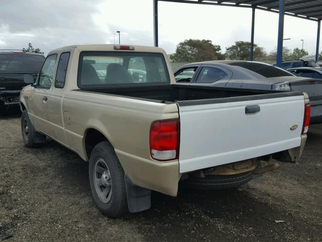 1FTYR14VXYTB12559 - 2000 FORD RANGER SUP GOLD photo 3