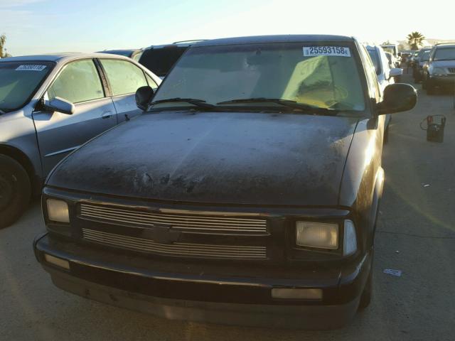 1GCCS1442S8222179 - 1995 CHEVROLET S TRUCK S1 BLACK photo 9