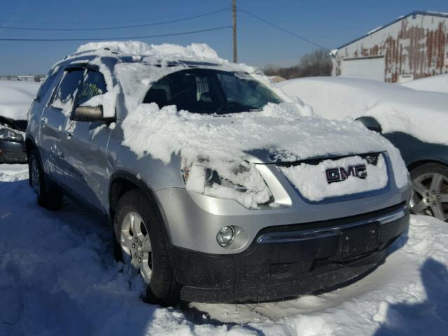 1GKLRLEDXAJ166607 - 2010 GMC ACADIA SLE SILVER photo 1