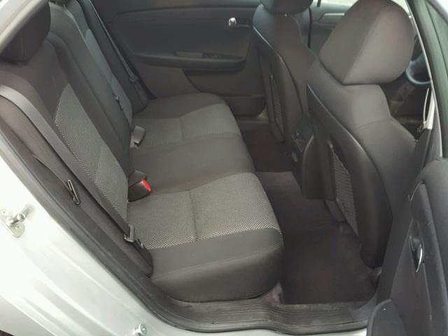 1G1ZC5EB8AF323449 - 2010 CHEVROLET MALIBU 1LT 银色 照片 6