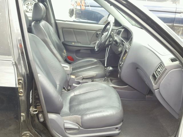 KMHDN45DX3U681959 - 2003 HYUNDAI ELANTRA GL BLACK photo 5