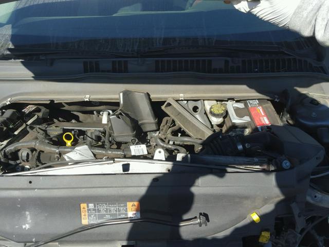 1FA6P0H72E5381406 - 2014 FORD FUSION SE GRAY photo 7